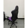 Preço de venda total Cadeira de jogos para computador em couro para escritório com apoio de braço